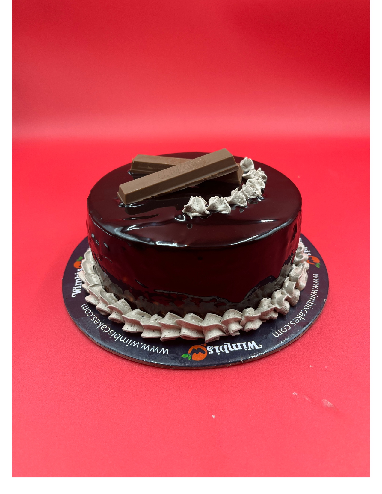 Chocolate Kitkat Cake Eggless