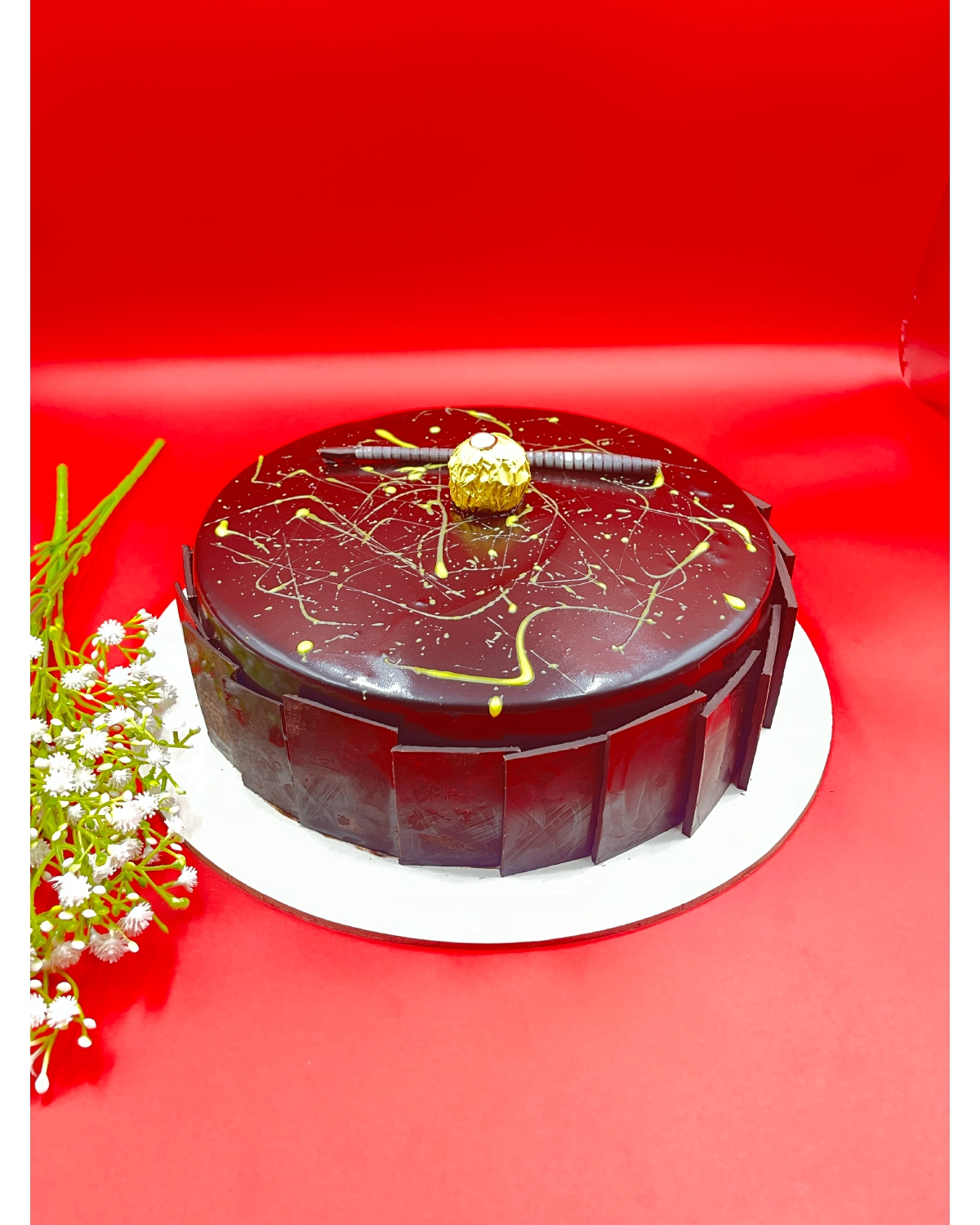 Premium Ferrero Rocher Cake