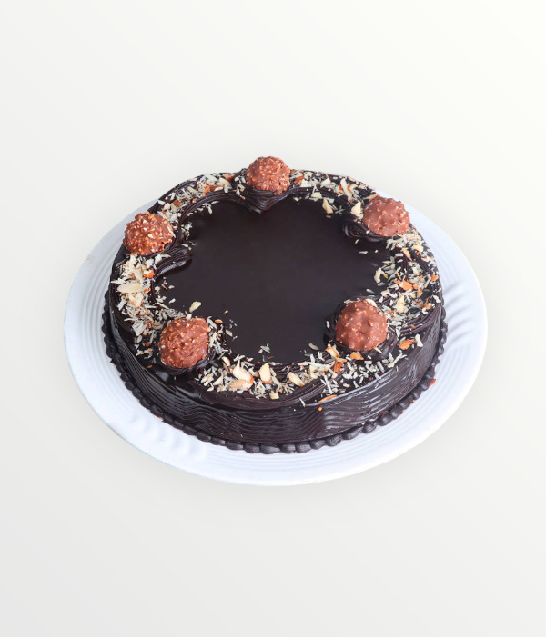 Cake With Almond Rocher