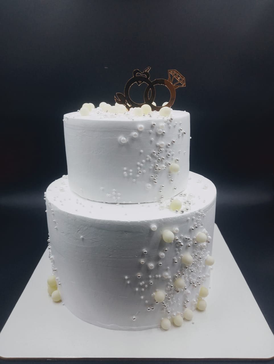 Wedding Ring Theme Cake