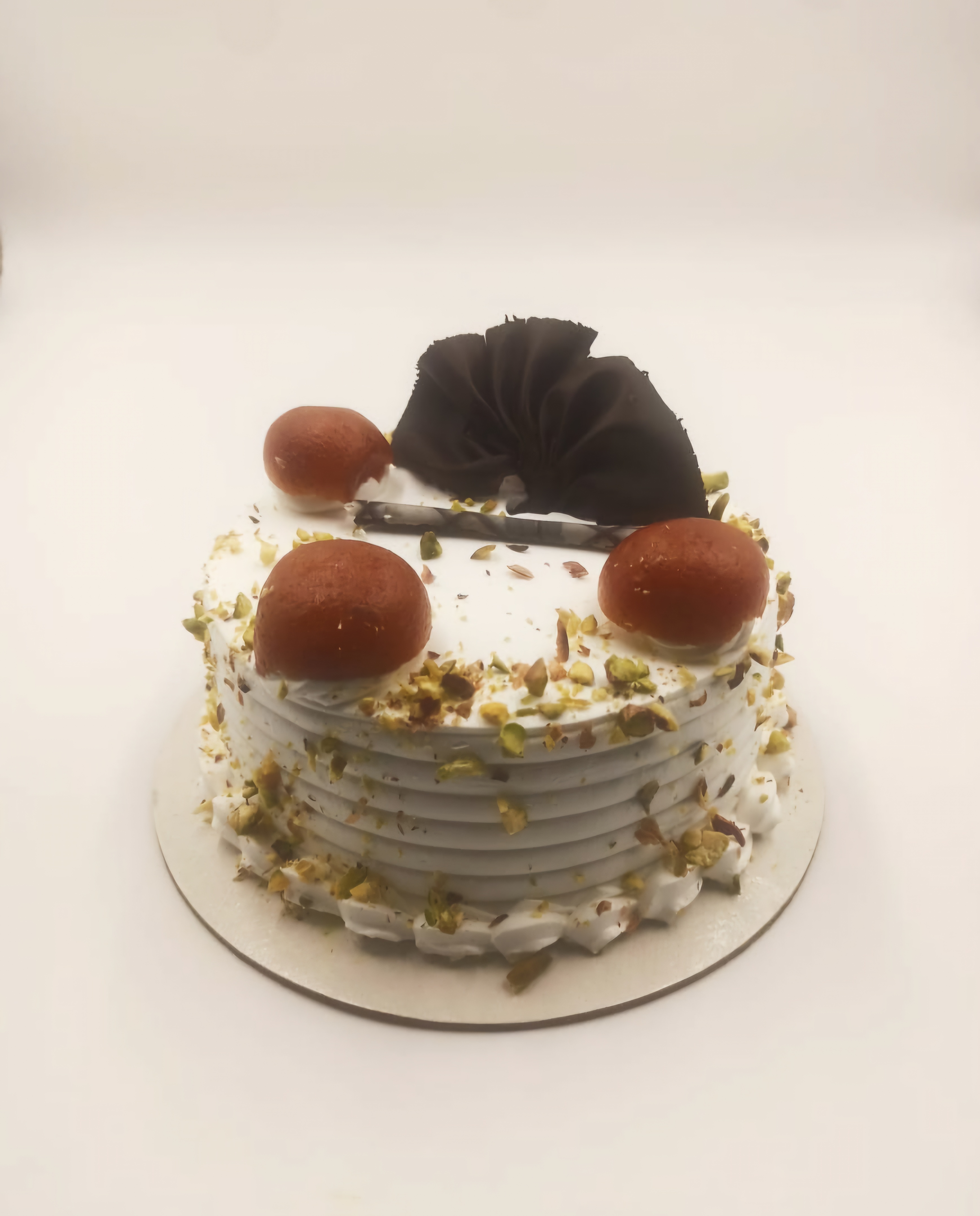 Vanilla Gulab Jamun Cake