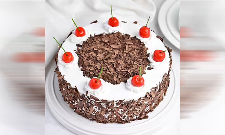 Black Forest Cake With Cherries