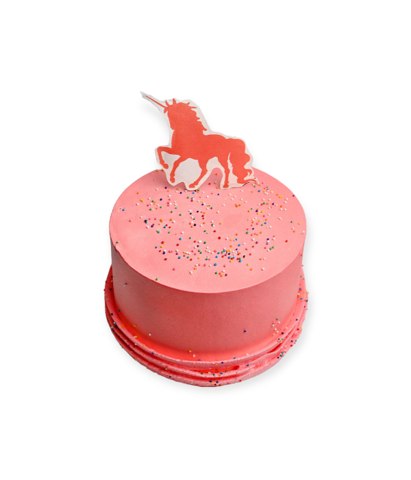 Sweet Cake With A Unicorn Theme